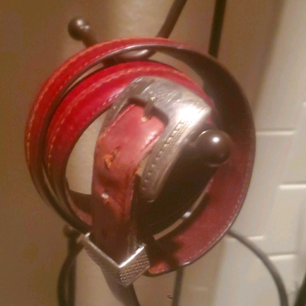 ONYX by Brighton leather belt size 36